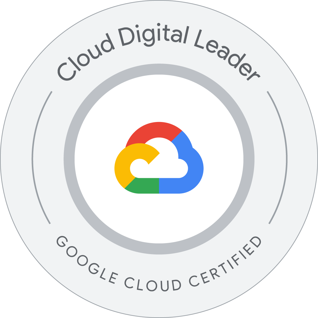 Certified Google Digital Cloud Leader